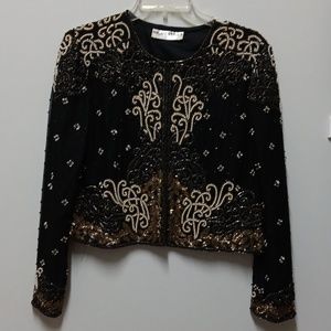 Beaded evening  jacket